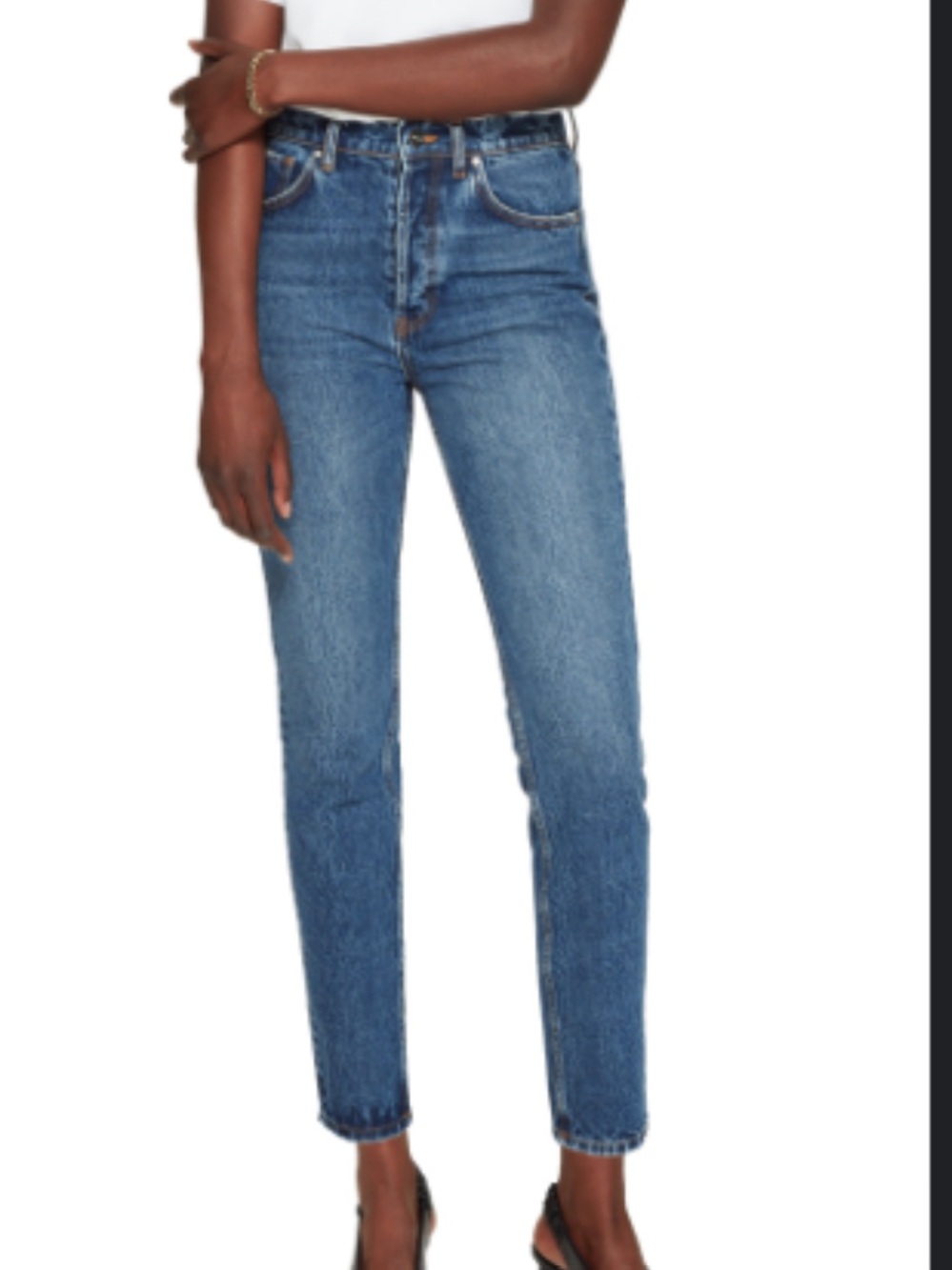 Anine Bing Sonya High Waist Slim Jeans